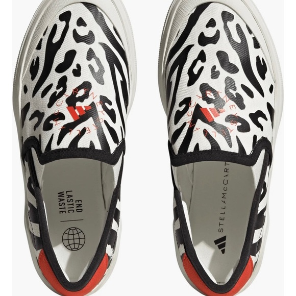 Adidas by STELLA MCCARTNEY Platform Court Slip on Sneakers - Picture 4 of 11